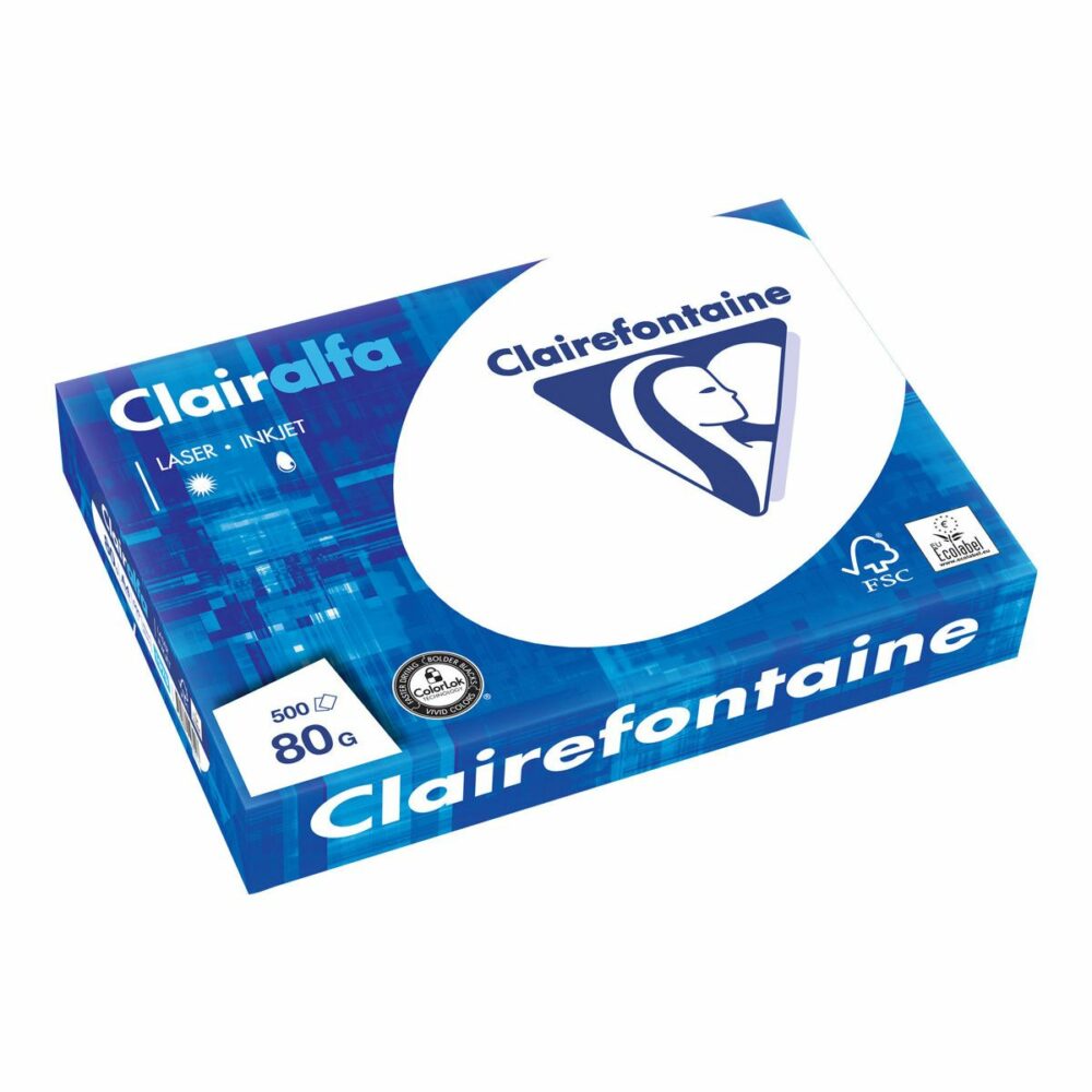 Ramette de Papier Blan A4 Clairefontaine