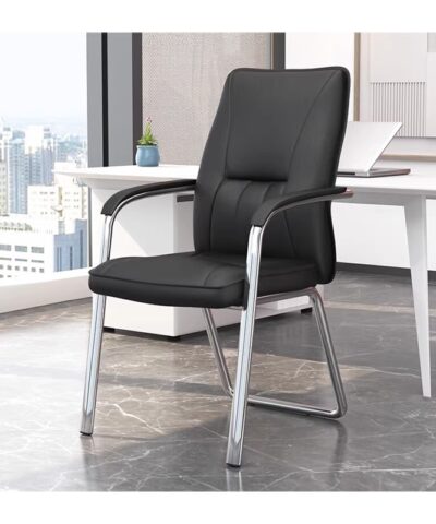 Chaise visiteur de Direction - Noire