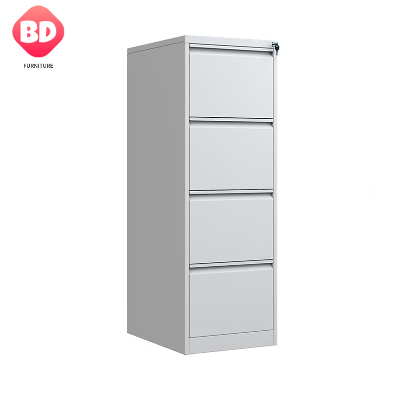Classeur vertical métallique - Gris