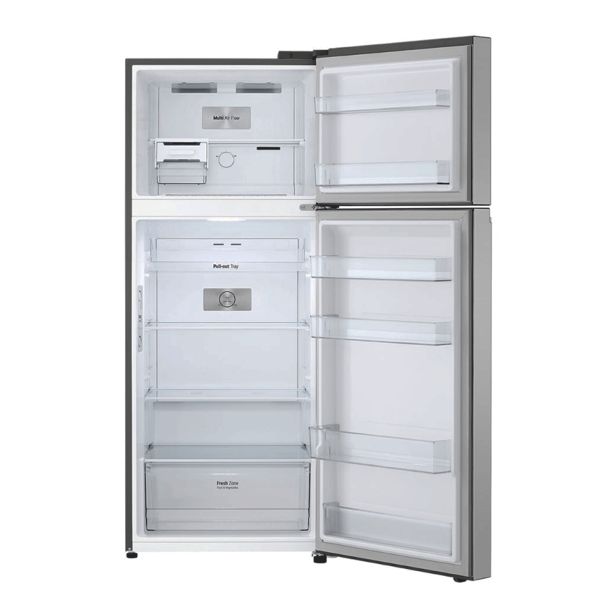 REFRIGERATEUR LG 2 PORTES 395 LITRES INVERTER GRIS REFRIGERATEUR LG 2 PORTES 395 LITRES INVERTER GRIS