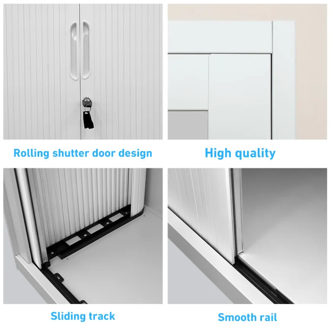 Rangement Métallique - Portes coulissantes