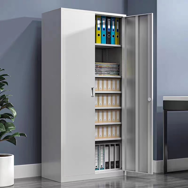 Armoire Rangement Métallique - Gris