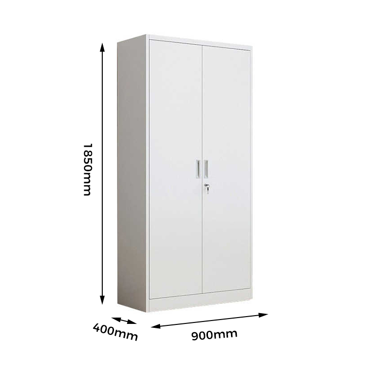 Armoire Rangement Métallique - Gris