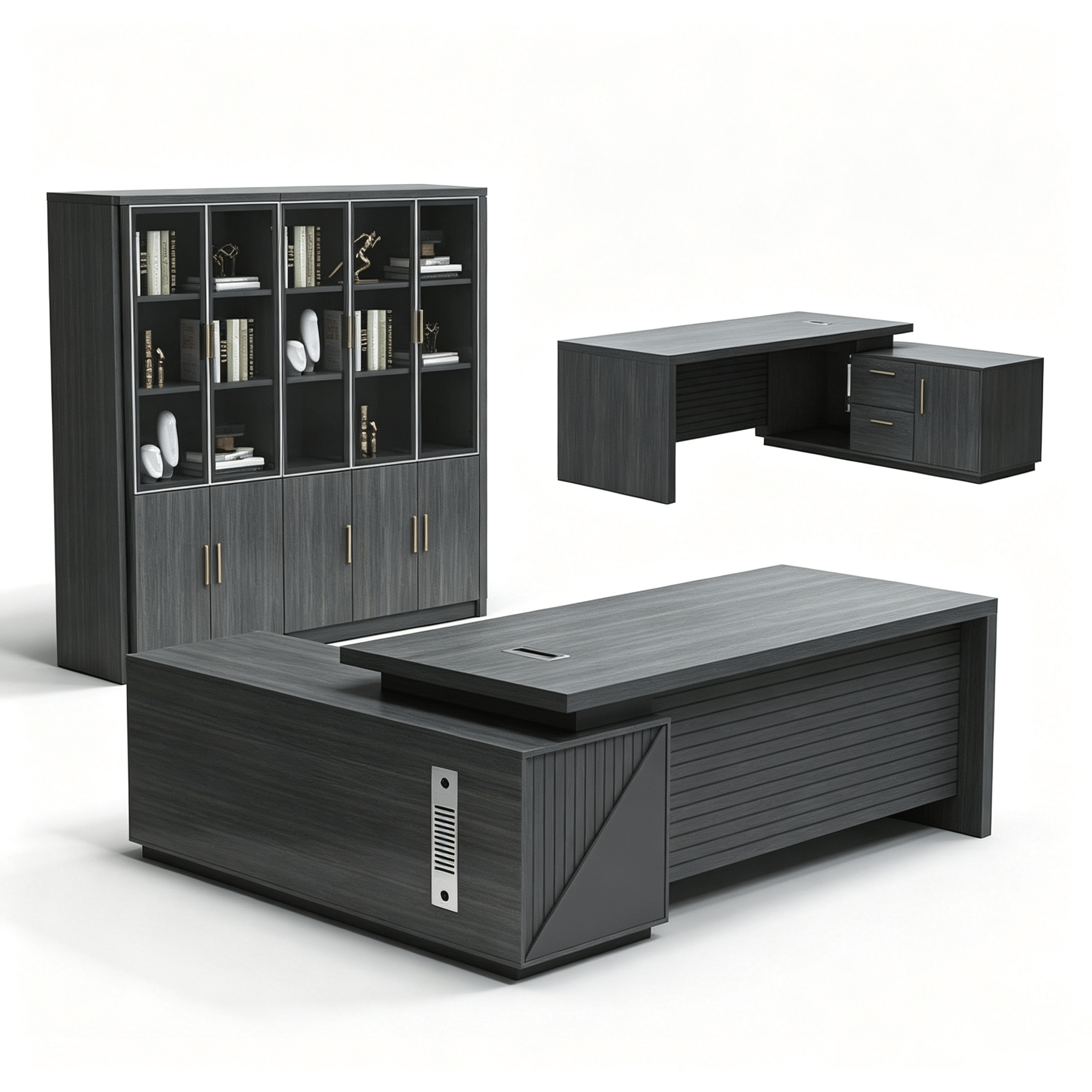 Bureau de direction - Gris anthracite 1m60 Dakar